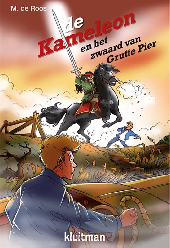 Omslag van De Kameleon en het zwaard van Grutte Pier