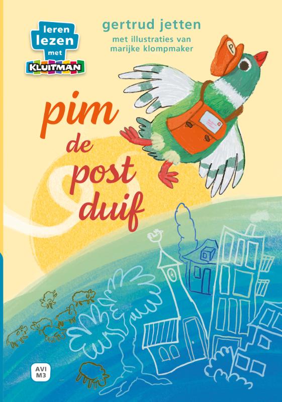 Omslag van pim de postduif