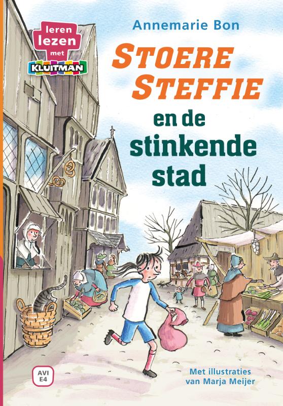 Omslag van Stoere Steffie en de stinkende stad