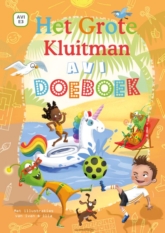 Omslag van Het grote Kluitman AVI-doeboek