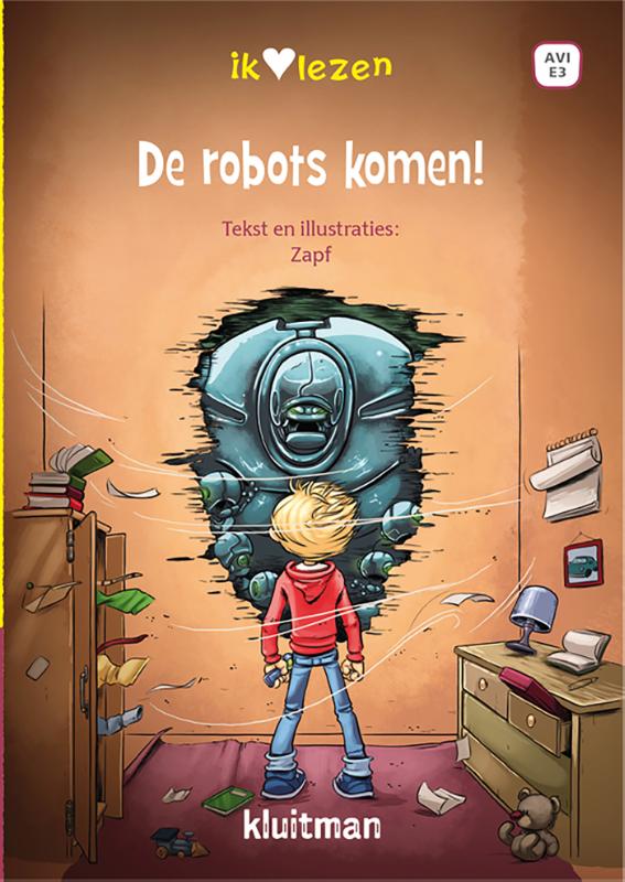 Omslag van De robots komen!