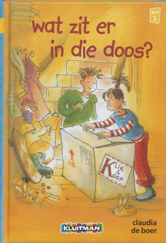 Omslag van Wat zit er in die doos?