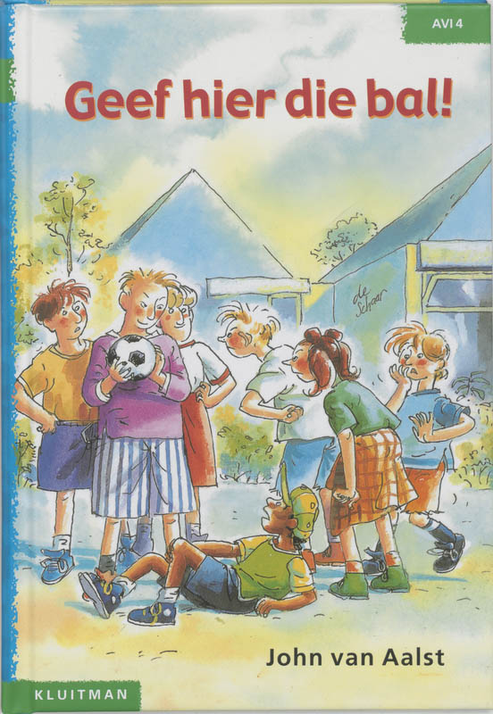 Omslag van Geef hier die bal!