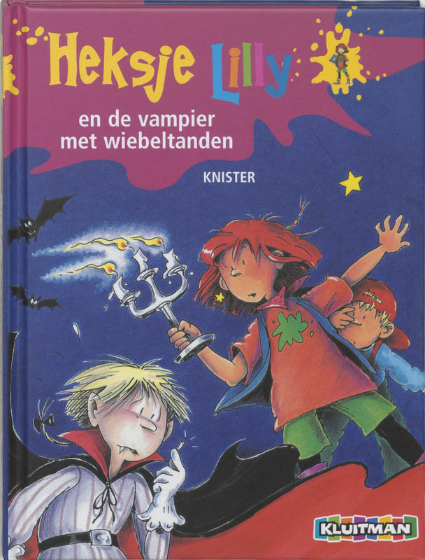 Omslag van Heksje Lilly en de vampier met wiebeltanden