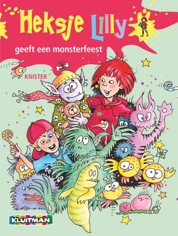 Omslag van Heksje Lilly geeft een monsterfeest