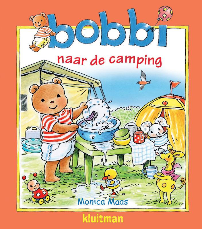 Omslag van Bobbi naar de camping