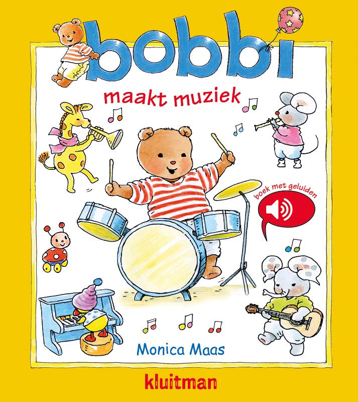 Omslag van Bobbi maakt muziek - geluidenboek