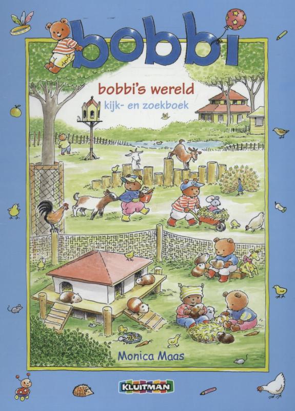 Omslag van Bobbi's wereld kijk- en zoekboek