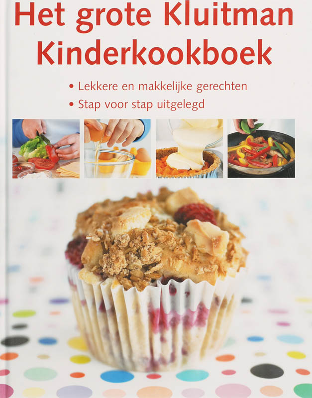 Omslag van Het grote Kluitman Kinderkookboek