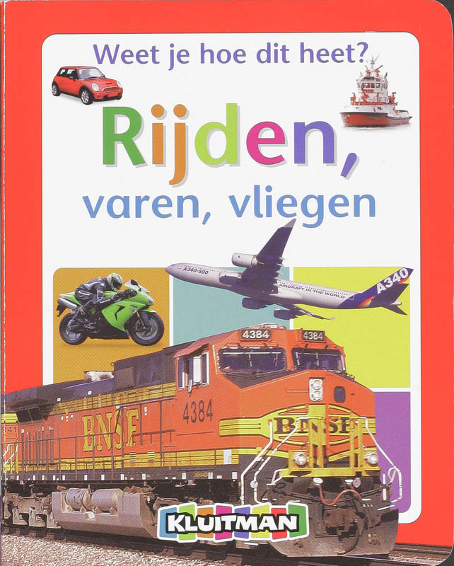 Omslag van Rijden, varen, vliegen