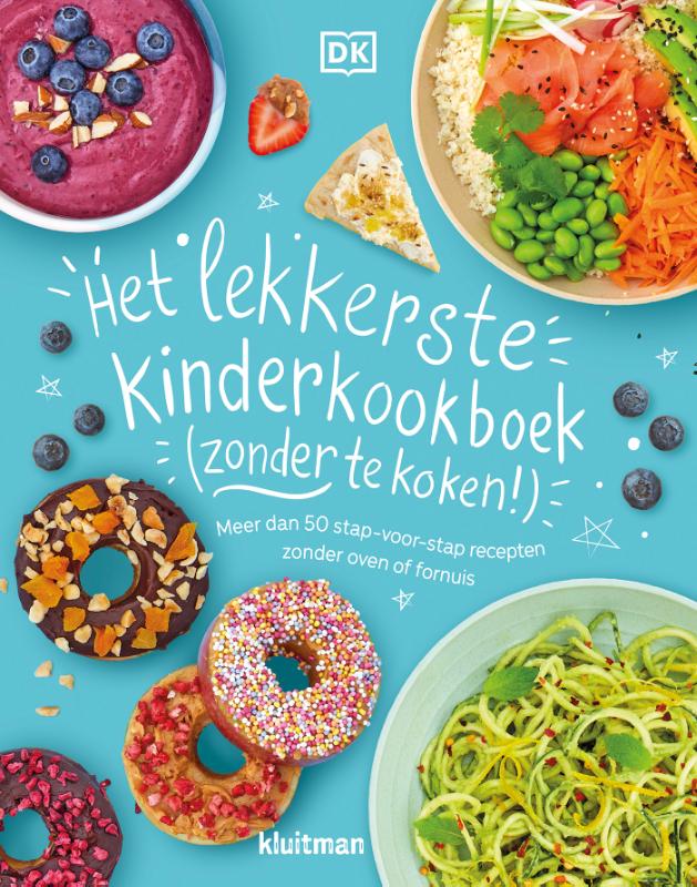 Omslag van Het lekkerste kinderkookboek (zonder te koken!)