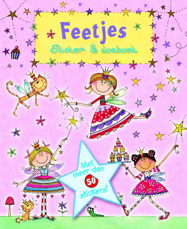 Omslag van Feetjes Sticker doe-boek