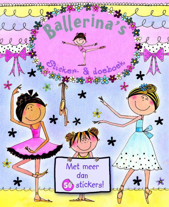 Omslag van Ballerina's Sticker doe-boek