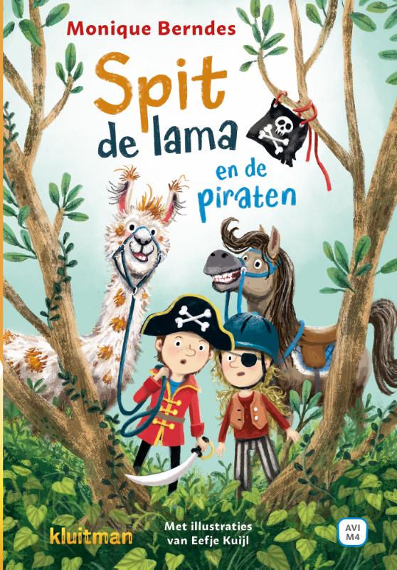 Omslag van Spit de lama en de piraten