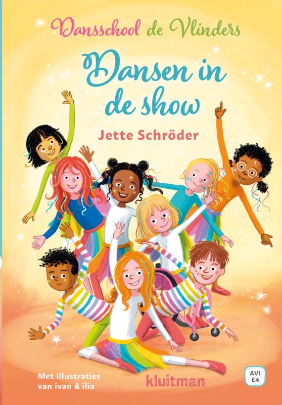Omslag van Dansschool de Vlinders. Dansen in de show