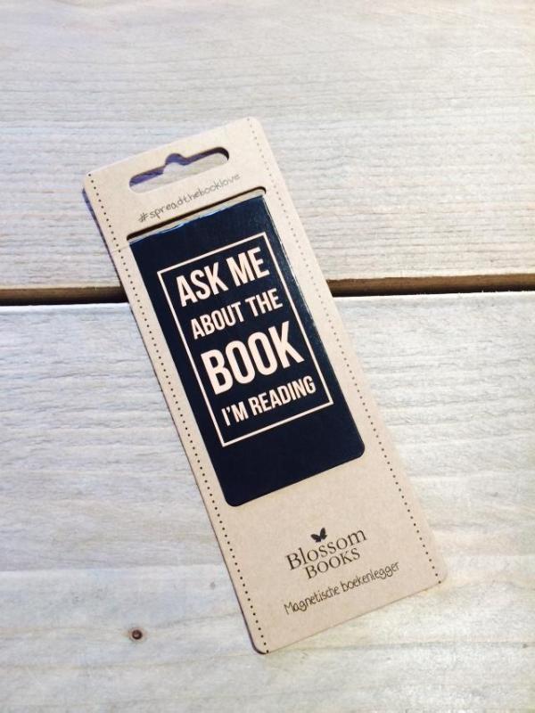Omslag van Ask me. Blossom boekenlegger set 8 stuks