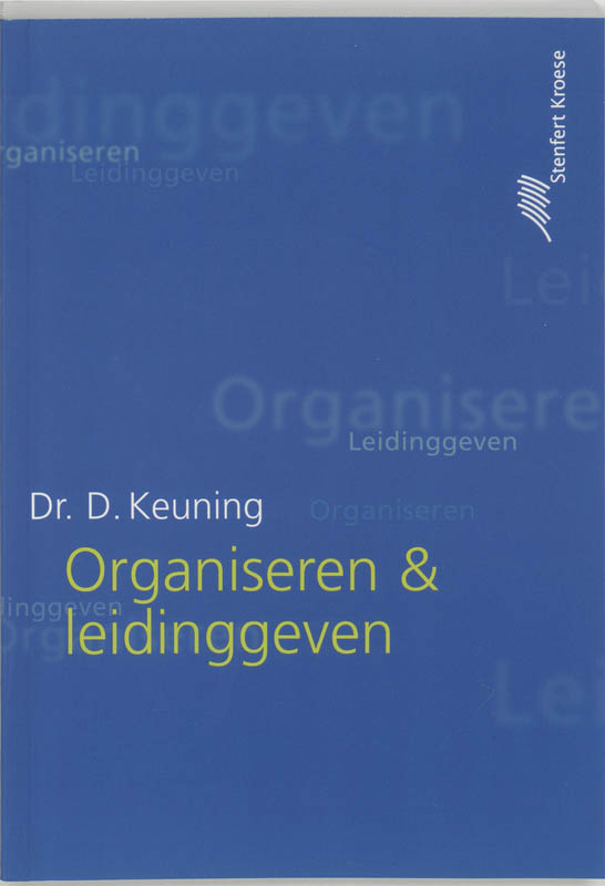 Omslag van Organiseren & leidinggeven