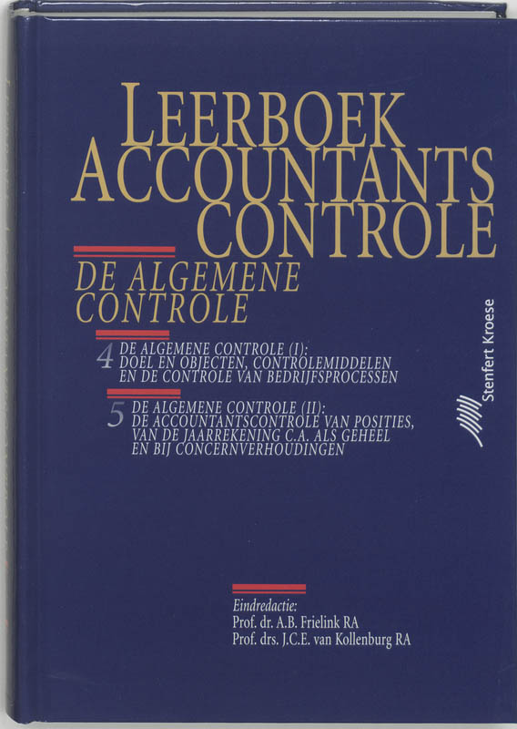 Omslag van De algemene controle