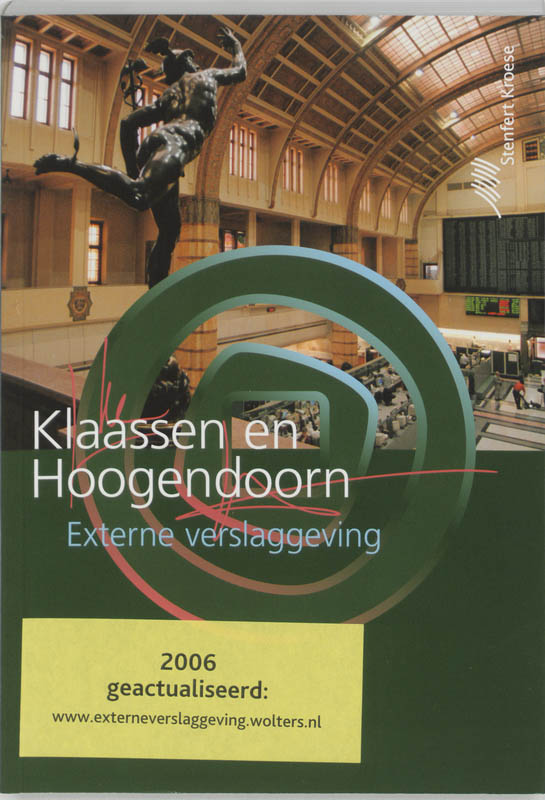 Omslag van Externe verslaggeving