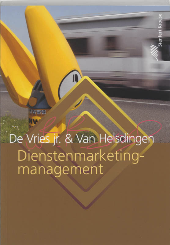 Omslag van Dienstenmarketingmanagement