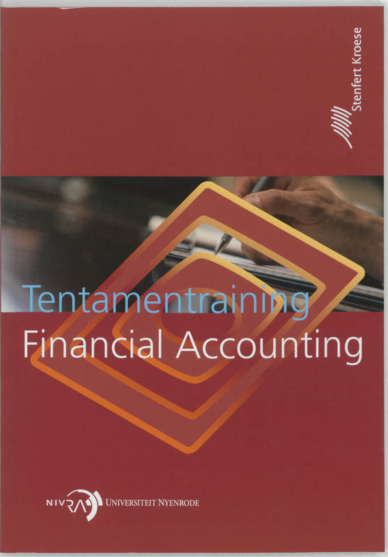 Omslag van Tentamentraining Financial accounting