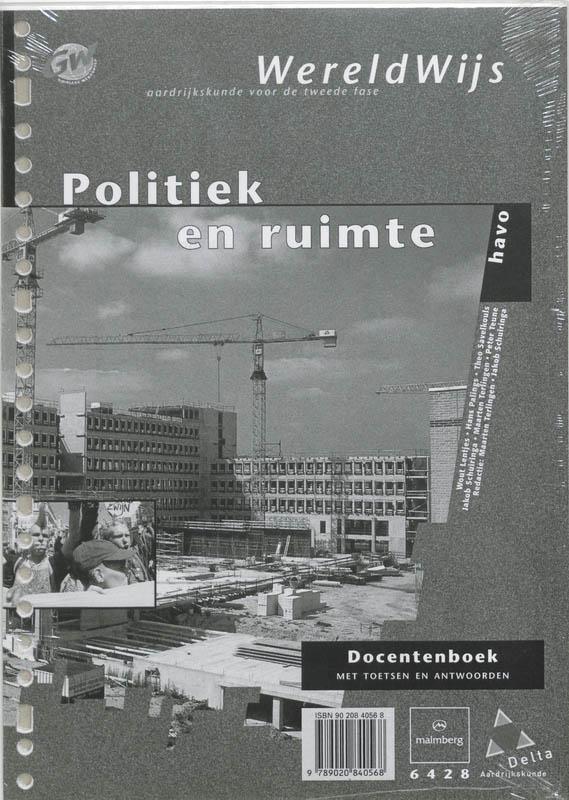Omslag van Docentenboek met toetsen en antwoorden
