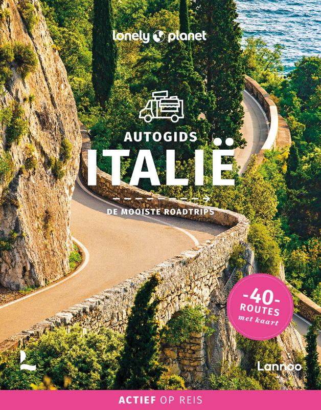 Omslag van Lonely Planet autogids Italië
