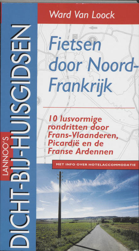 Omslag van Fietsen door Noord-Frankrijk