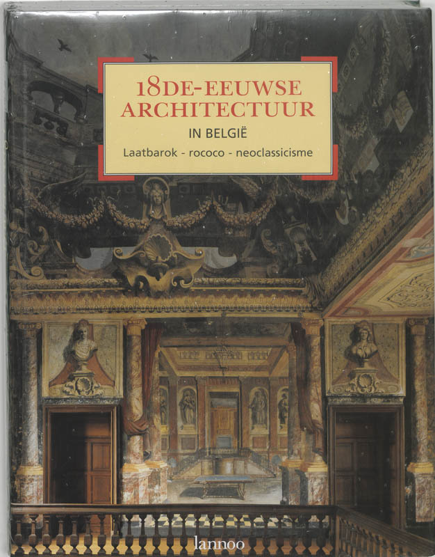 Omslag van 18de-eeuwse architectuur in Belgie