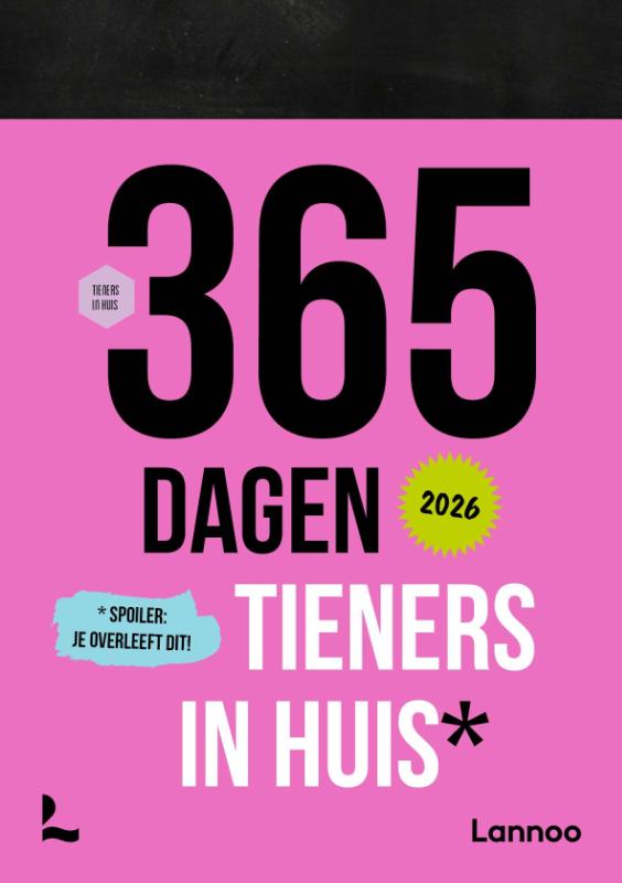 Omslag van Scheurkalender 365 dagen tieners in huis 2026