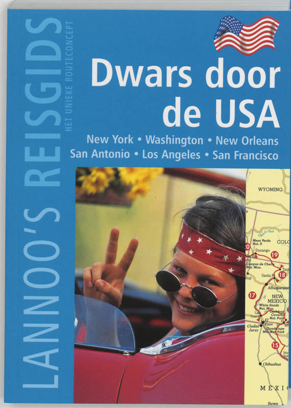 Omslag van Dwars door de USA