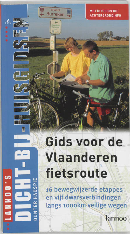 Omslag van Gids voor de Vlaanderen Fietsroute