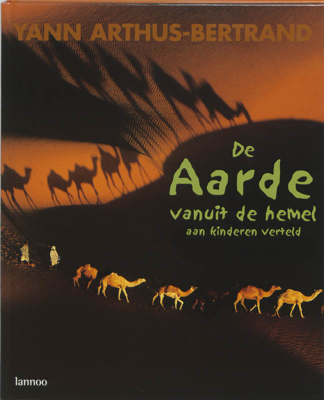 Omslag van De Aarde vanuit de hemel aan kinderen verteld