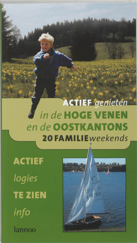 Omslag van Actief genieten in Hoge Venen en Oostkantons
