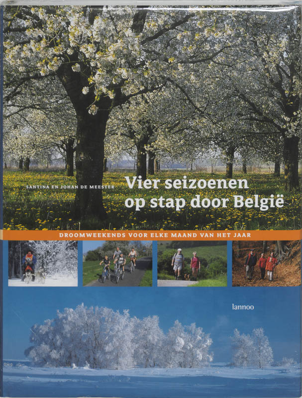 Omslag van 4 Seizoenen op stap door Belgie