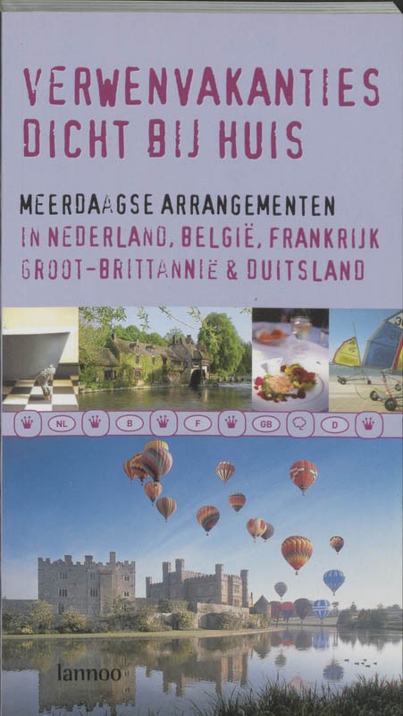 Omslag van Verwenvakanties dicht bij huis