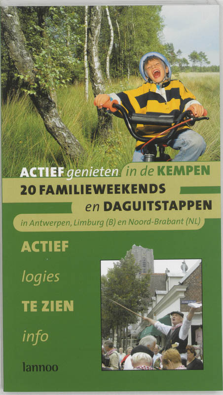 Omslag van Actief genieten in de Kempen