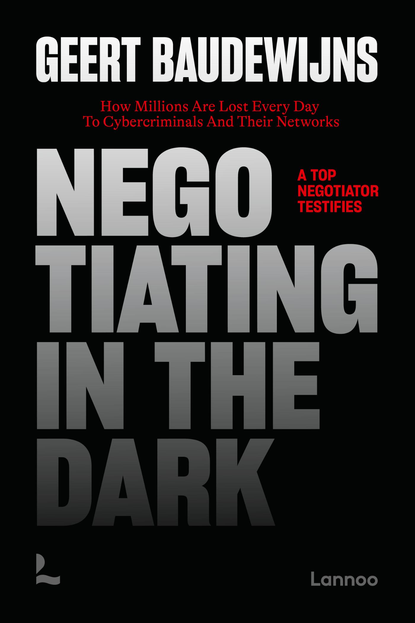 Omslag van Negotiating in the Dark