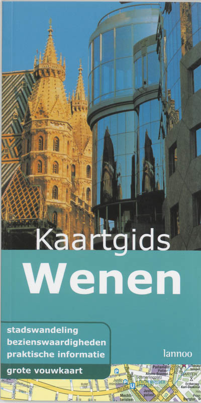 Omslag van Kaartgids Wenen + plattegrond