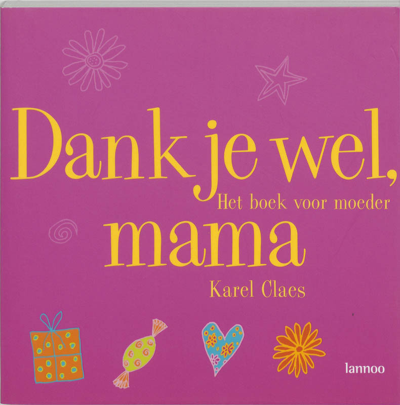 Omslag van Dankjewel mama