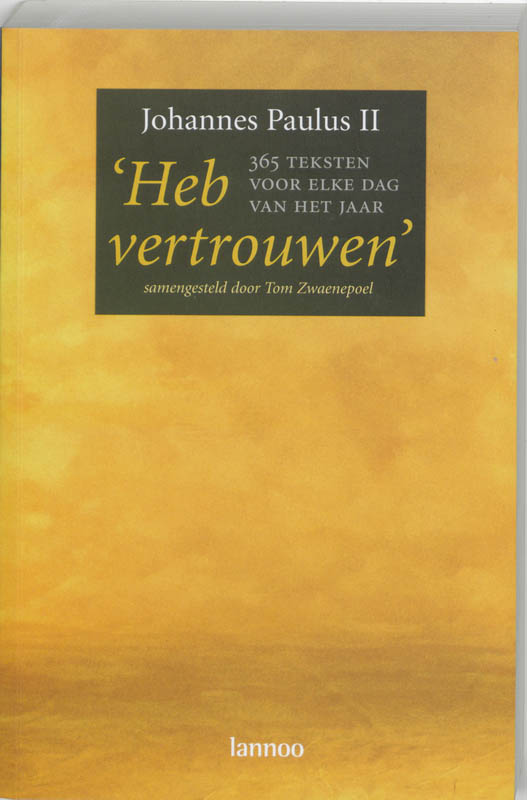 Omslag van Heb vertrouwen