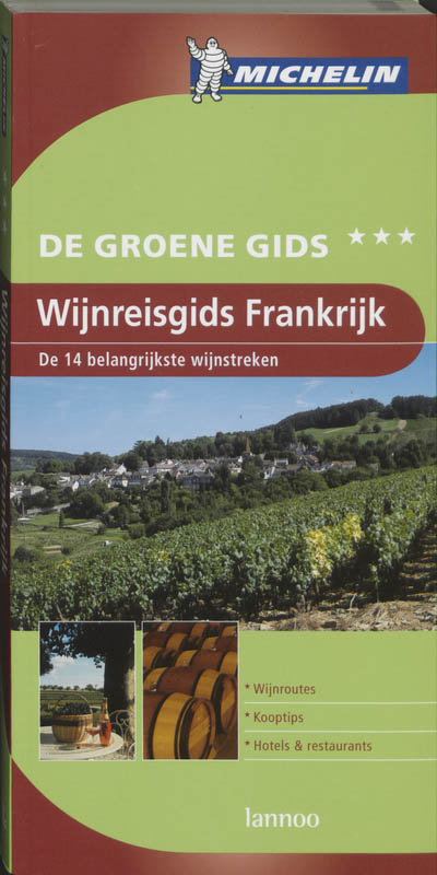Omslag van Wijnreisgids Frankrijk