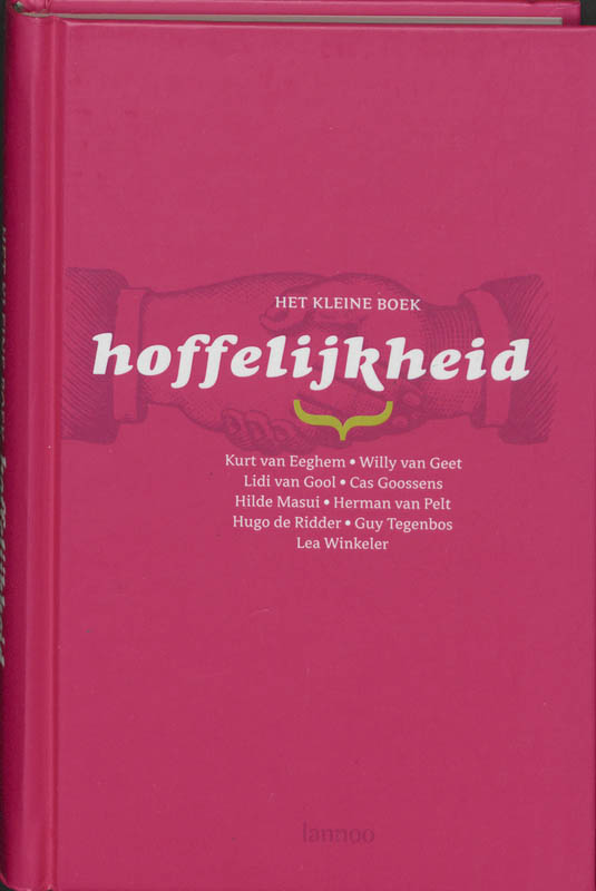 Omslag van Het kleine boek hoffelijkheid