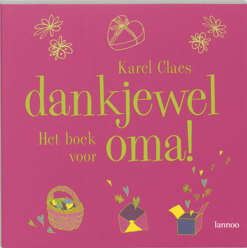 Omslag van Dankjewel oma!