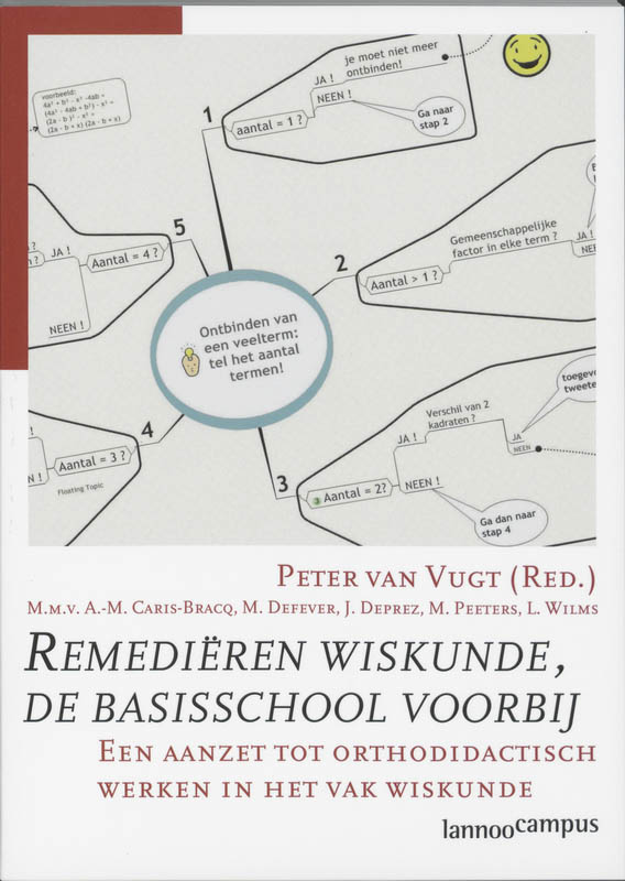 Omslag van Remedieren wiskunde, de basisschool voorbij