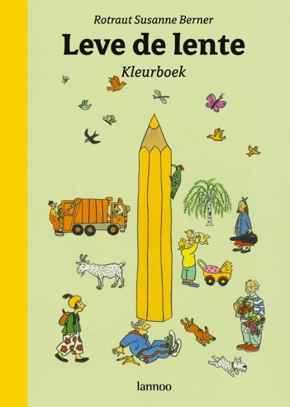 Omslag van Leve de lente kleurboek