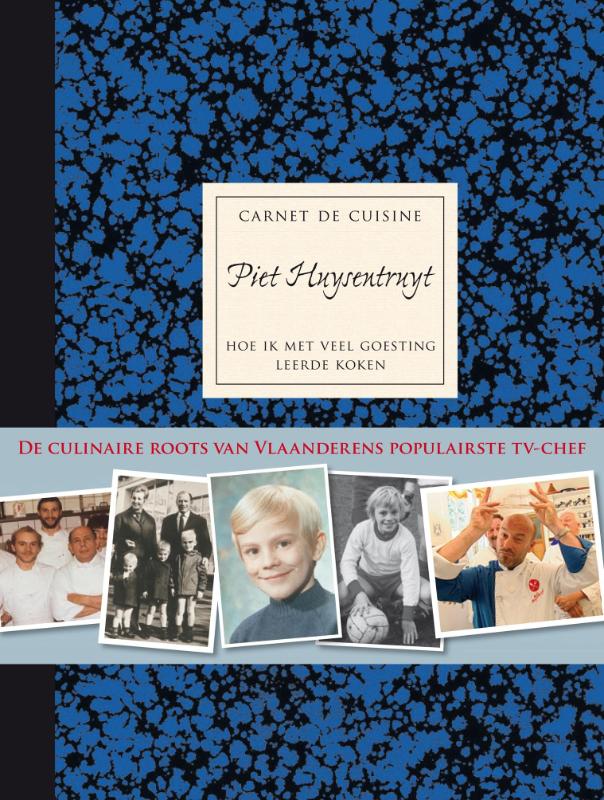 Omslag van Carnet de cuisine Piet Huysentruyt