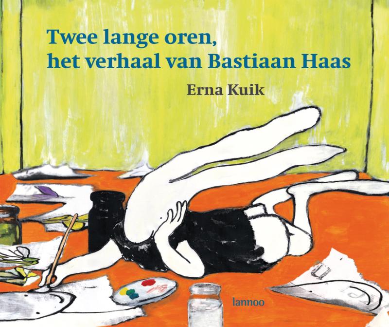 Omslag van Twee lange oren, het verhaal van Bastiaan Haas