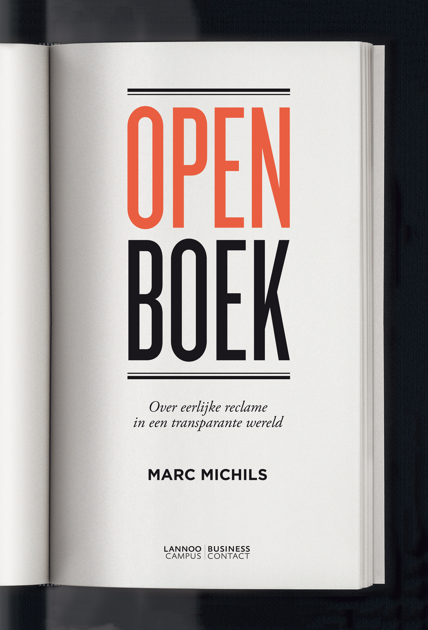 Omslag van Open boek