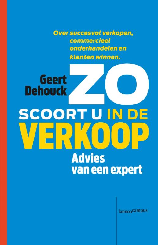 Omslag van Zo scoort u in de verkoop